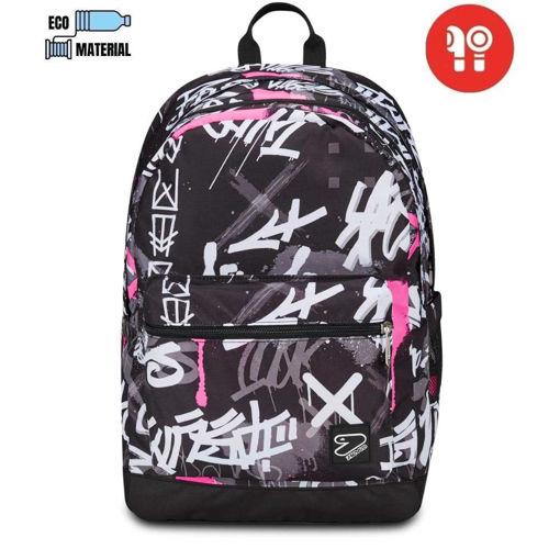 Picture of SEVEN FLUO FUXIA DOUBLE PRO XXL REVERSIBLE DETACH BACKPACK